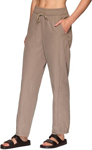 Avalanche Hiking Pants for Women, Quick Drying Woven Pant Lightweight Wide Leg Jogger with Pockets in Saudi Arabia