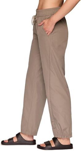 Avalanche Hiking Pants for Women, Quick Drying Woven Pant Lightweight Wide Leg Jogger with Pockets in Saudi Arabia