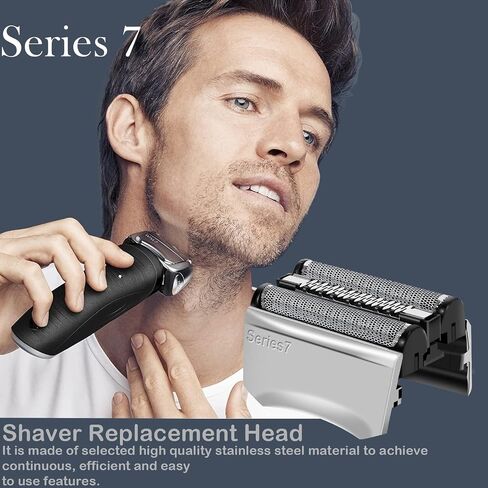 10B Replacement Foil & Cutter Set fit for Braun 10B,20B,1000,2000 Series Shaver Head Set Replacement Parts Compatible with 180 190 1735 1775 5728 5729 170S in Saudi Arabia