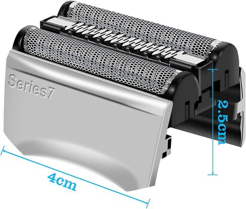 10B Replacement Foil & Cutter Set fit for Braun 10B,20B,1000,2000 Series Shaver Head Set Replacement Parts Compatible with 180 190 1735 1775 5728 5729 170S in Saudi Arabia