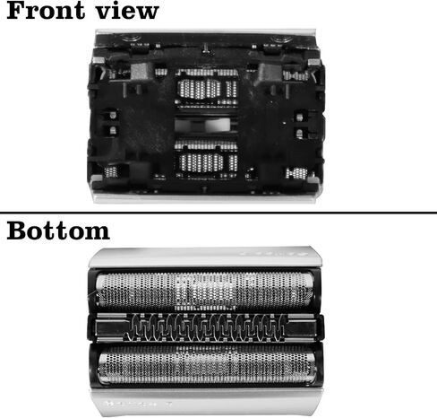 10B Replacement Foil & Cutter Set fit for Braun 10B,20B,1000,2000 Series Shaver Head Set Replacement Parts Compatible with 180 190 1735 1775 5728 5729 170S in Saudi Arabia