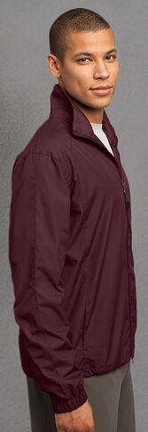 SPORT-TEK Men's Full Zip Wind Jacket in Saudi Arabia