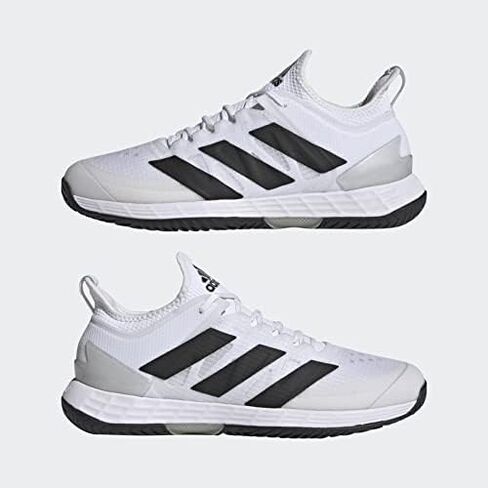 adidas Adizero Ubersonic 4 Heat.RDY Magic Grey/White/Black 11.5 D (M) in Saudi Arabia