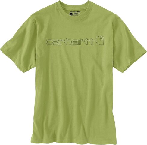 Loose Fit Heavyweight Short-Sleeve Logo Graphic T-Shirt in Kuwait