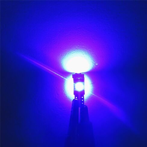 WLJH 10 Pack White Canbus T5 Led Bulb 2721 37 74 Wedge Lamp PC74 Twist Sockets Dash Dashboard Lights Instrument Panel Cluster Leds Car Replacement in Saudi Arabia