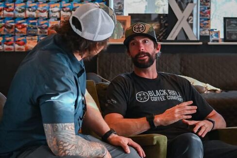 Black Rifle Coffee COTUS Logo T-Shirt, Vintage Black, Size Large in Kuwait