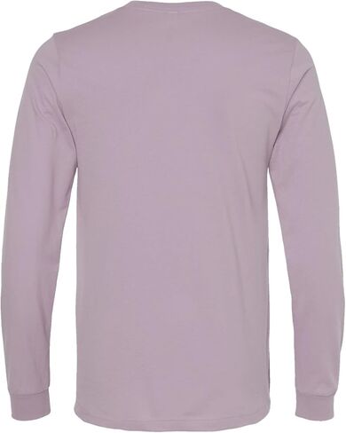 Bella Canvas Men's Jersey Long-Sleeve T-Shirt, XL, Red in Kuwait
