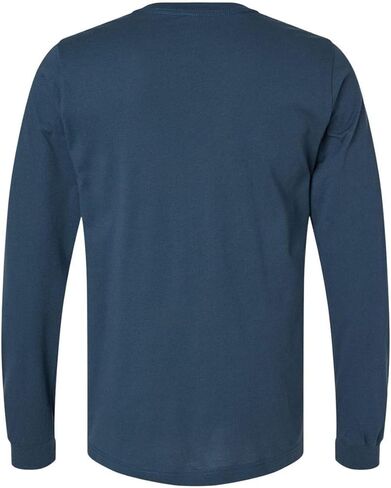 Bella Canvas Men's Jersey Long-Sleeve T-Shirt, XL, Red in Kuwait