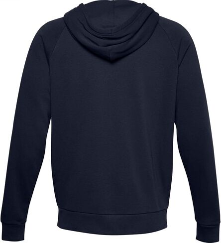 Under Armour Men's UA Rival Cotton Full Zip Hoodie - 1357106-390 - Marine Od Green/Onyx White - M in Kuwait