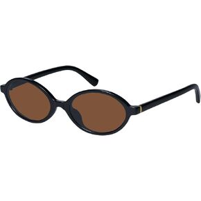 mosanana Trendy Oval Sunglasses for Women Small 90s Retro Style MS52477