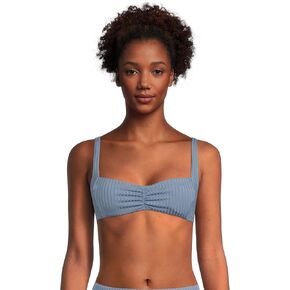 L*Space Effie Bikini Top for Women, Medium Support, Bralette Fit, Wide Over The Shoulder Straps, Cutout Back & Removable Pads
