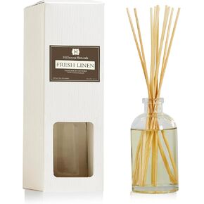 مجموعة Diffuser Hillhouse Naturals - ناشر رائحة الكشمير - ناشرون القصب للمنزل مع عطر طويل الأمد - 6 أوقية - وقت منتشر 4-6 أشهر - مصنوع في الولايات المتحدة الأمريكية