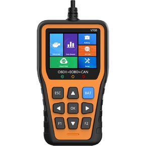 OBD2 Scanner - Enhanced Fixd Car Diagnostic Tool with Battery Tester Car Code Reader That Can Print Data to The Cloud Reads and Clears Engine Error Codes for All OBD II Protocol Vehicles Since 1996