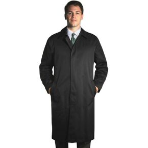 Jean Paul Germain Big and Tall Buster Three-Season Overcoat (54 Reg, Black) in Saudi Arabia