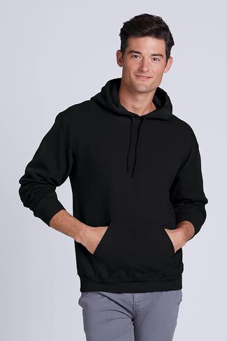 Gildan Men's Heavy Blend Fleece Hooded Sweatshirt G18500 (Small, Azalea) in Saudi Arabia
