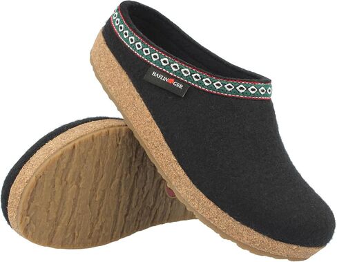 HAFLINGER GZ Clog - Grey, 46 in Saudi Arabia