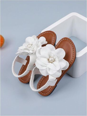 GORGLITTER Girl's Flower Sandals Strappy Cute Open Toe Dress Sandals in Saudi Arabia