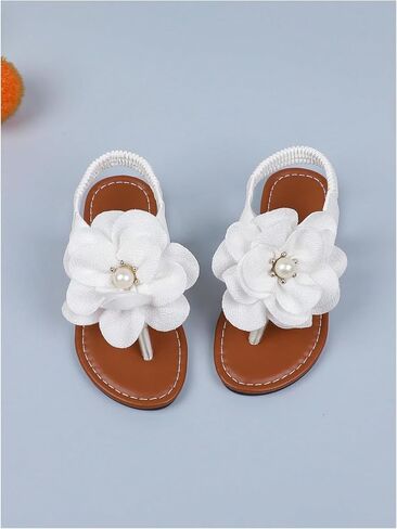GORGLITTER Girl's Flower Sandals Strappy Cute Open Toe Dress Sandals in Saudi Arabia