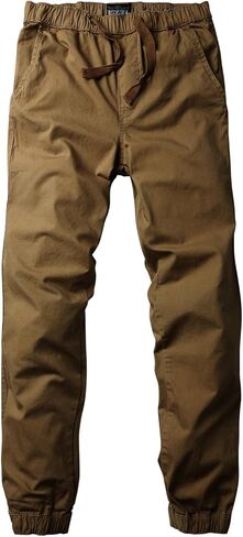 Match Men's Loose Fit Chino Washed Jogger Pant (29, 6061 Khaki) in Kuwait