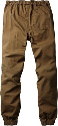 Match Men's Loose Fit Chino Washed Jogger Pant (29, 6061 Khaki) in Kuwait