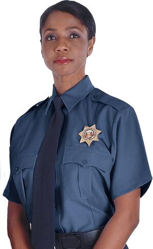 Edwards Garment Big and Tall Durable Short Sleeve Security Shirt in Kuwait