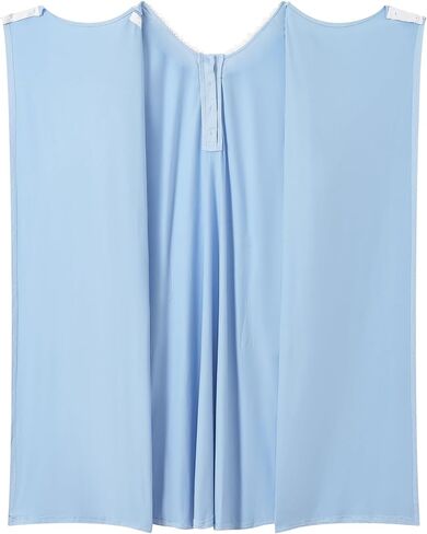 Hospital Gowns for Women Open Back Tear Away Snap Post Shoulder Surgery Short Sleeve Adaptive Clothing Nightgown in Saudi Arabia