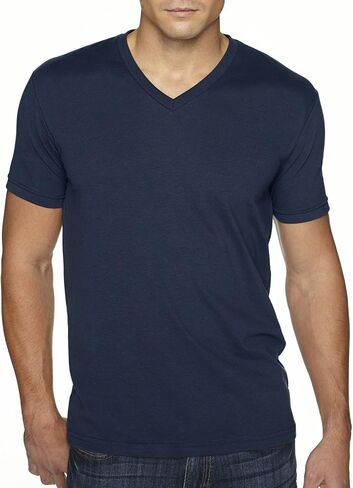 Next Level Mens Premium Sueded V-Neck shirt 6440-White (12 Pack) in Saudi Arabia