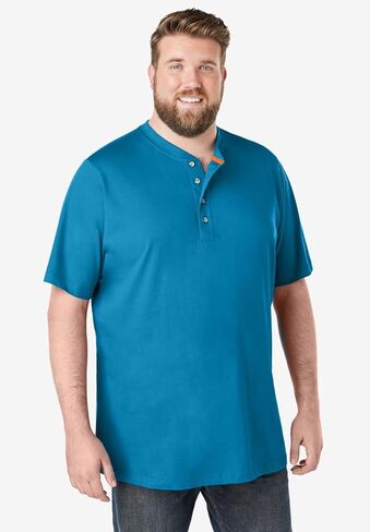Liberty Blues Men's Big & Tall ™ Longer-Length Piqué Polo, Solids & Stripes in Saudi Arabia