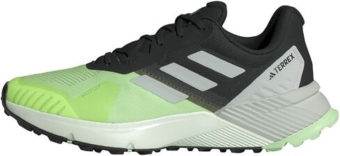 حذاء الجري Terrex Soulstride Trail للرجال من adidas، أسود/كربوني/رمادي، 12.5 in Kuwait