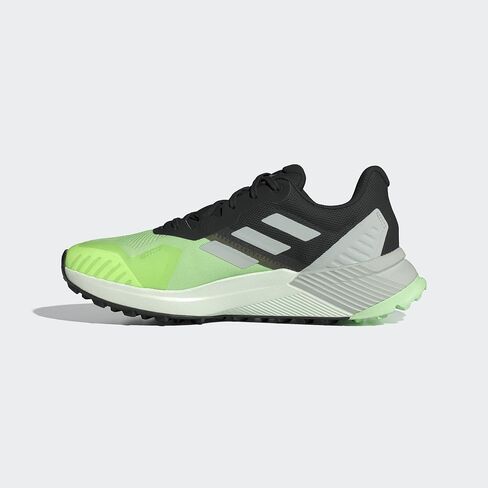 حذاء الجري Terrex Soulstride Trail للرجال من adidas، أسود/كربوني/رمادي، 12.5 in Kuwait