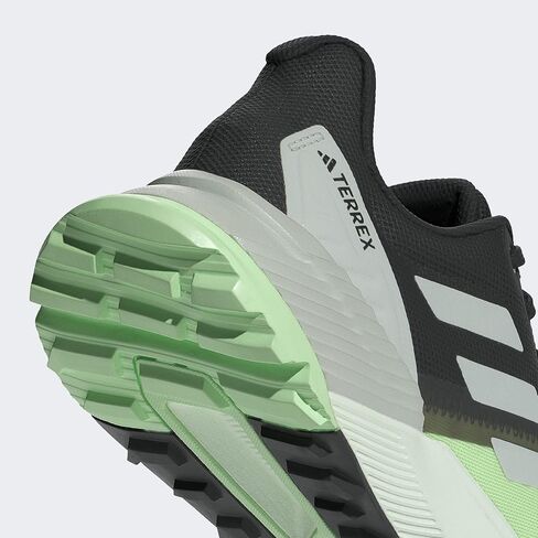 حذاء الجري Terrex Soulstride Trail للرجال من adidas، أسود/كربوني/رمادي، 12.5 in Kuwait