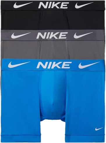 Nike Essential Micro Boxer Brief, Dri-FIT 3Pk, Black/Black/Black, Large in Saudi Arabia