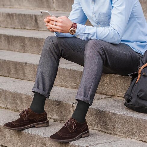 Men's Dress Socks - Patterned Socks - Fun Crew Socks + Argyle, Colorful, Funky Socks. in Saudi Arabia