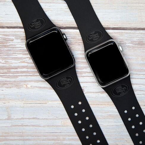 GAME TIME San Francisco 49ers Engraved Silicone Sport Watch Band Compatible with Apple Watch in Saudi Arabia