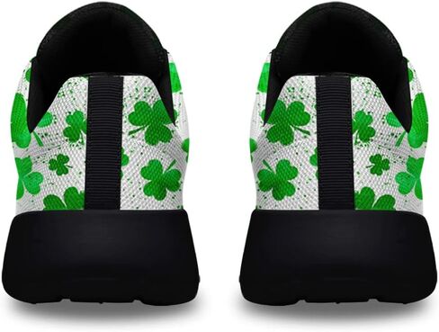 Sonzj-II Womens Mens St Patricks Day Shoes Casual Running Sneakers Lightweight Breathable Walking Golf Gym Tennis Shoes Gifts for Friends in Saudi Arabia