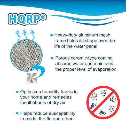 HQRP Water Filter for Totaline P110-3545; P110-LBP2217, P110-LBP2317, P110-LBP2417, P110-LFP1218, P110-LFP1318 Humidifiers in Saudi Arabia