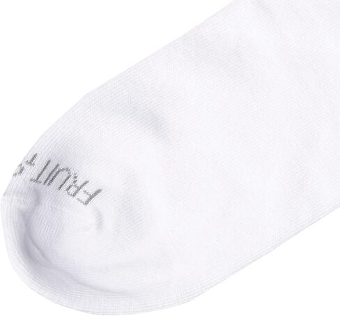 Fruit of the Loom Men's 12-Pair Flat Knit No Show Liner Socks in Kuwait