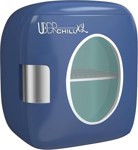 Uber Appliance UB-XL1-BLUE Mini Fridge, 9L, Navy Blue in Kuwait