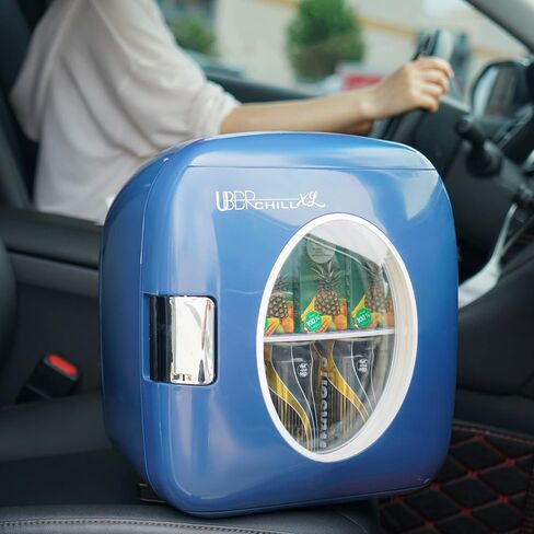 Uber Appliance UB-XL1-BLUE Mini Fridge, 9L, Navy Blue in Kuwait