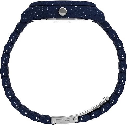 Timex Men's Waterbury Ocean x Peanuts 41mm Watch - Blue Bracelet Blue Dial Blue Case in Kuwait
