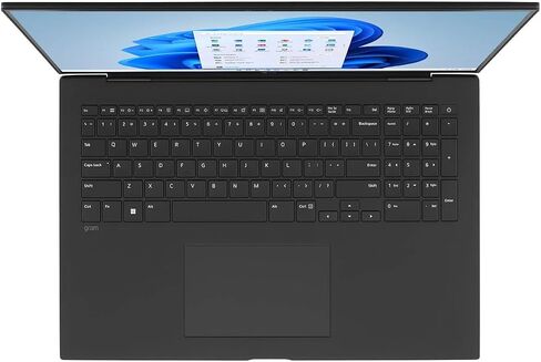 LG Gram 17Z95P كمبيوتر محمول 17 بوصة خفيف الوزن للغاية، IPS، (2560 × 1600)، Intel Evo الجيل الحادي عشر CORE i7، ذاكرة الوصول العشوائي 32 جيجابايت، 1 تيرابايت SSD، Windows 11 Home، بطارية 80 وات في الساعة، Alexa مدمج، 2X USB-C، HDMI، USB-A – أسود (متجدد) in Saudi Arabia