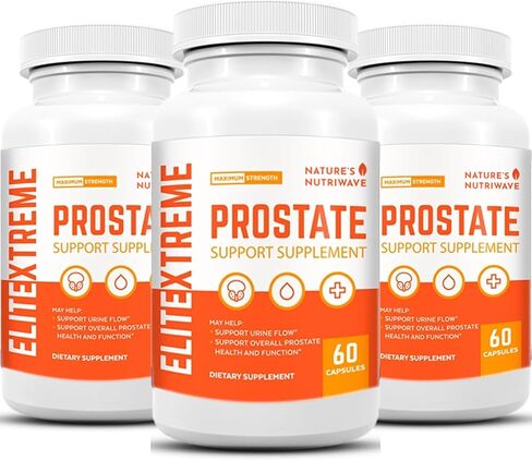 EliteXtreme Health Supplement - Natural Formula with Saw Palmetto, Plant Sterols, Zinc, and Vitamins | Non-GMO, Made in USA, 60 Capsules, 1 Month Supply in Saudi Arabia