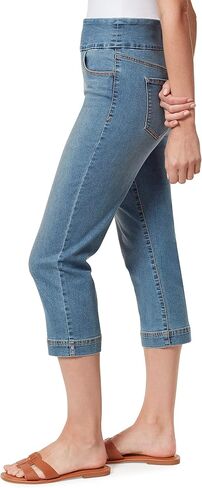 Gloria Vanderbilt Women's Amanda Pull on Capri - Petite in Saudi Arabia