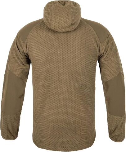 Helikon-Tex Men's Alpha Hoodie Jacket Grid Fleece Black in Saudi Arabia