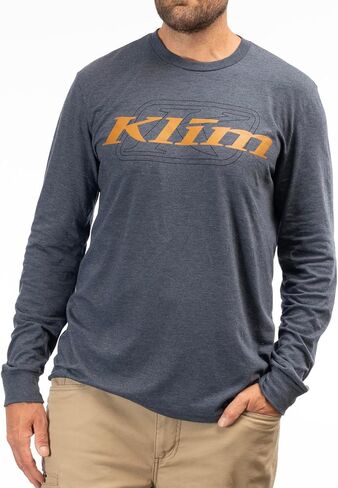 KLIM K Corp LS T XL Heathered Navy - Strike Orange in Saudi Arabia