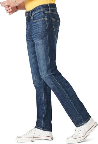 Lucky Brand Men's 410 Athletic Slim Coolmax Stretch Jean, Dark Wash, 36W X 32L in Saudi Arabia