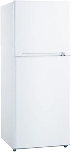 Avanti RA7316PST 2-Door Apartment Size Refrigerator, Black with Platinum Finish in Kuwait