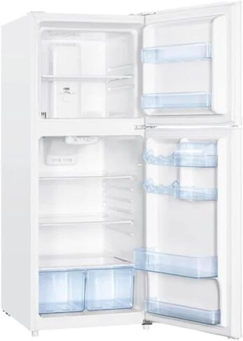 Avanti RA7316PST 2-Door Apartment Size Refrigerator, Black with Platinum Finish in Kuwait