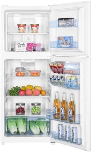 Avanti RA7316PST 2-Door Apartment Size Refrigerator, Black with Platinum Finish in Kuwait