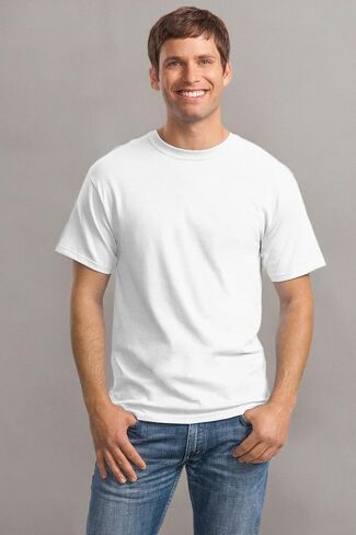 Hanes Men's 6-Pack Plus 2 Free Crew T-Shirts in Saudi Arabia